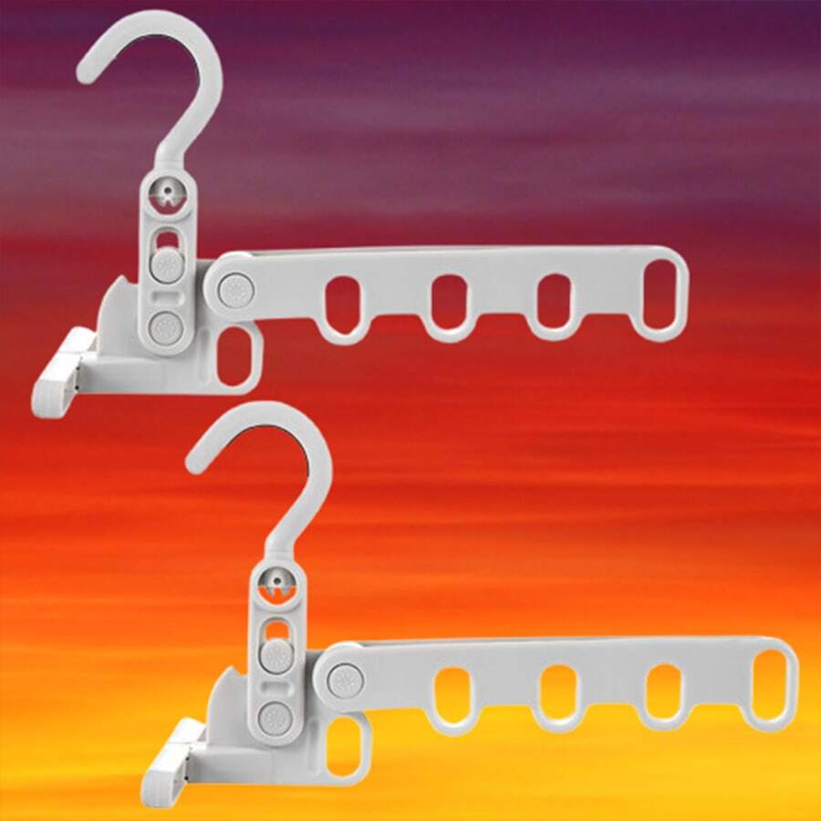 MultiFunctional Telescopic Clothes Drying Racks, Indoor Wall Mounted