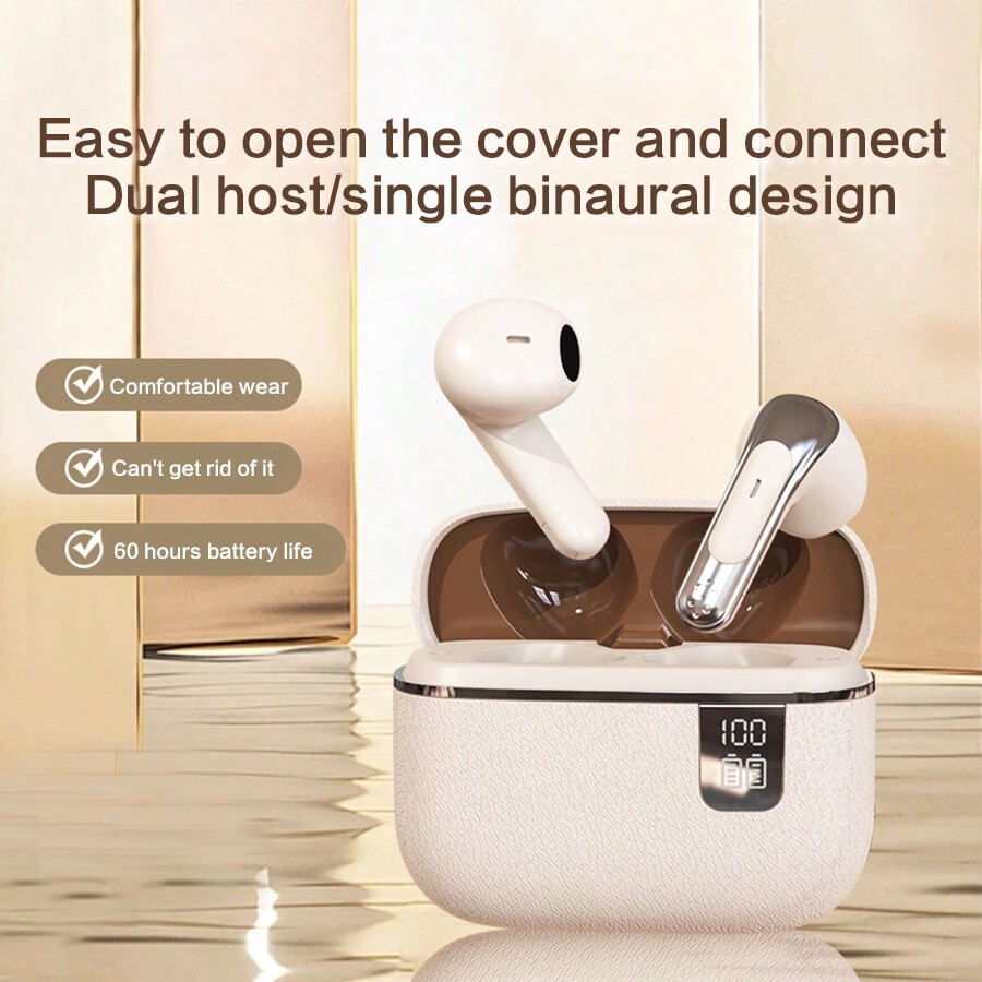 Nouvel écouteur Bluetooth NE109 sans fil à réduction de bruit, sport semiintraauriculaire
