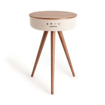 Create Mesa altavoz con sonido omnidireccional 360º, bluetooth y carga inalámbrica - ✅​ Envío en 24-48H en España (península) - SPEAKER TABLE 360