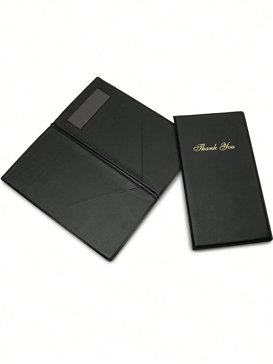 Présentoirs de l'addition du restaurant, Portecarte d'invité, Porte