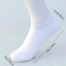 5/15 Pairs Unisex Plain Breathable Comfortable Casual Ankle Socks, Soft & Lightweight Low-Cut Socks Suitable For Outdoor Activities - Multicolor - View 5