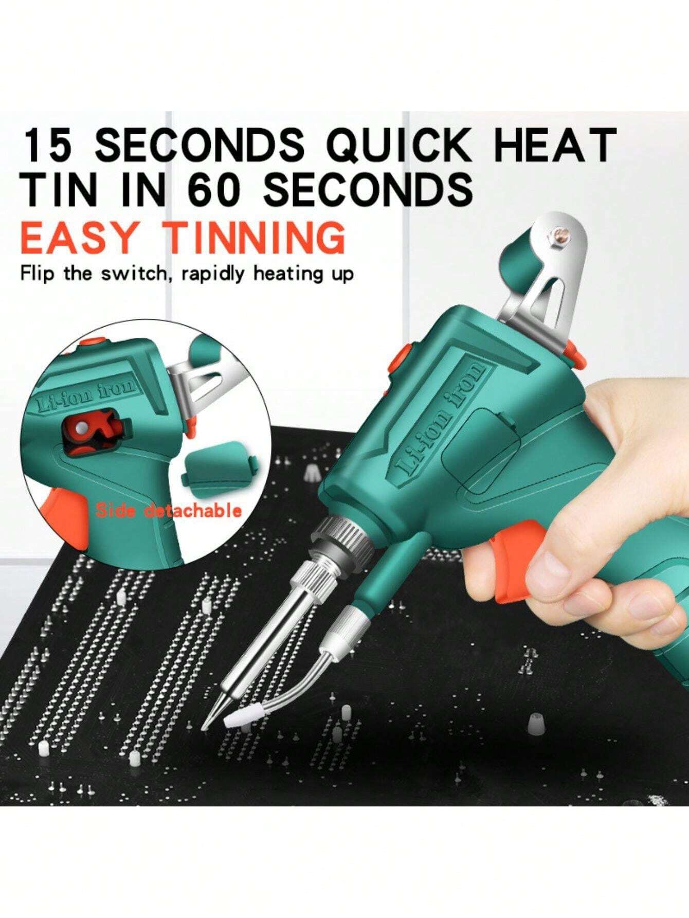 Manual Tin Gun Electric Soldering Iron External Heat Repair Spot