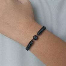 Custom Photo Projection Bracelet Braided Rope Picture Inside Bracelet Gifts For Him Birthday Gifts