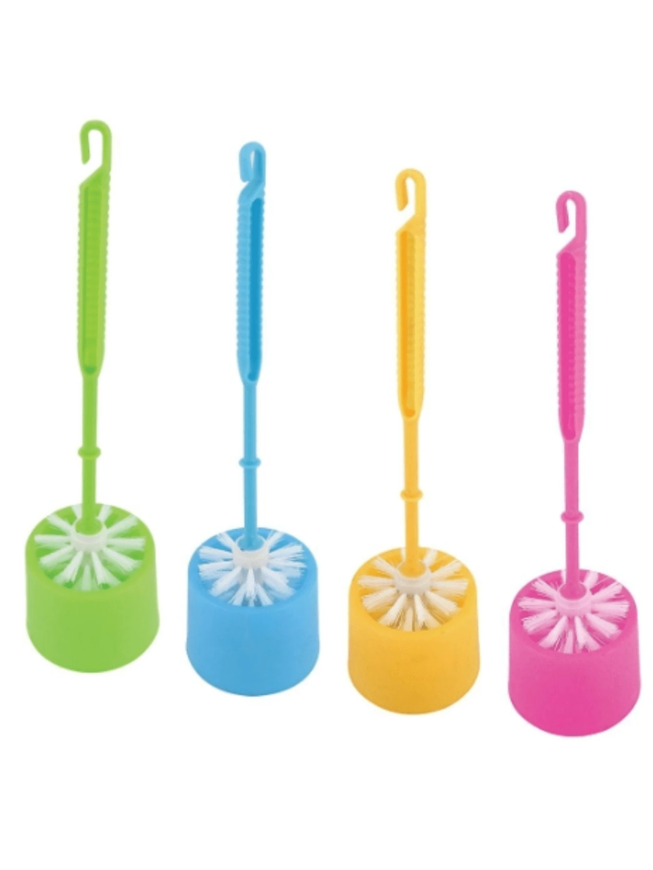 Toilet Brush Clean Bathroom Toilet Colorful With Pot - Nhiều màu - Xem 1