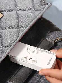 Portable Dental Floss Storage Box, Home Automatic Pop-Up Storage Dental Floss Box, Convenient To Carry And Easy To Use. With This Portable And Convenient Storage Box, Keep Your Dental Floss Clean And Tidy! Random Printing Style - Multicolor - View 5