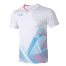 LI-NING Unisex Breathable Badminton Shirt, Suitable For Competition & Training