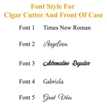 1pc Personalized Cigar Case With Cutter, Engraved Christmas Gift For Him, Husband Gift, Boyfriend Gift, Groomsmen Gifts, Bestman Proposal, Custom Travel Cigar Case