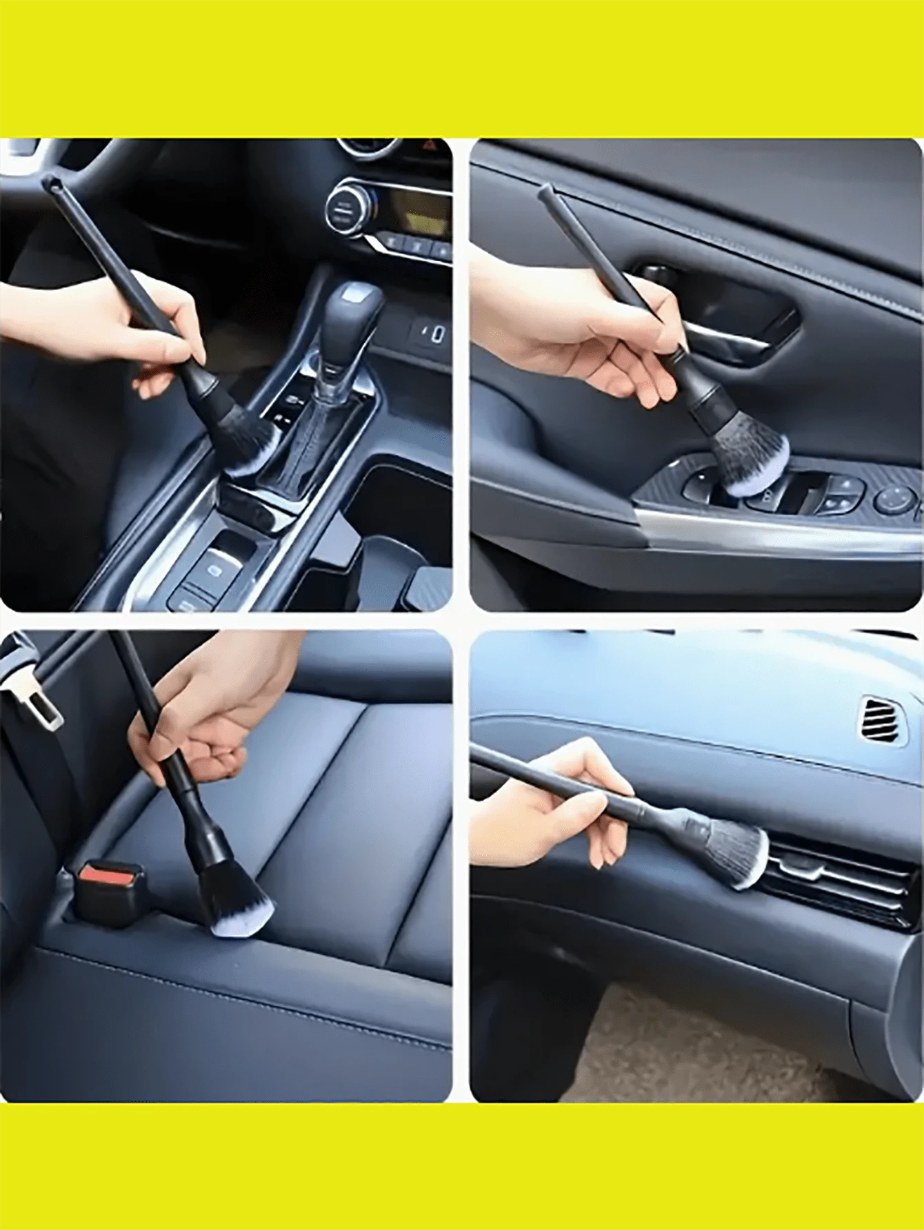 Car Interior Washing Tool Air Conditioner Air Outlet Cleaning Brush Car