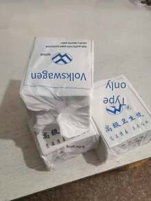 1 包价格实惠的平板卫生纸，纸浆基，无绒，传统草纸，适合家庭和商业使用 - 彩色 - 查看 4