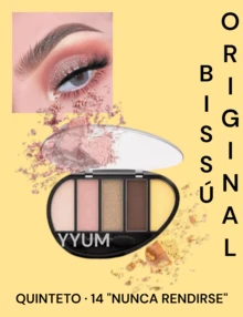 BISSU QUINTETS EYESHADOW - QUINTETO 14 "NUNCA RENDIRSE" - 查看 2