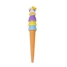 Sanrio 1pc/4pcs 4 Colors Ice Cream Gel Pen Highly Attractive Black Gel Pen 0.5 Student Stationery Prize