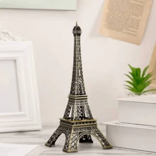 Mini Eiffel Tower Paris Living Room Office Iron Decoration Luxury Decor - 銅色 - 查看 1