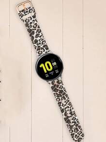 1pc Unisex Colorful 3-Star Print Silicone Watch Strap, Casual Colorful Band For 20mm 22mm Galaxy Watch 3 45mm, Galaxy Watch 4/4 Classic 5/5 Pro, Watch GT 2/2E/3/3 Pro 42mm 46mm Smartwatch Accessories