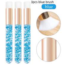 3pcs Eyelash Extension Kit - 150/250/500ml Plastic Eyelash Cleanser, Tattoo Wash Bottle, Nose Blackhead Face Cleansing Shampoo Brush For Eyelash Extension - Multicolor - View 15