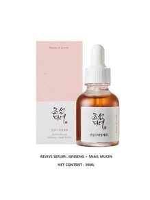 Beauty Of Joseon Revive 蝸牛黏液人參精華液 保濕胜肽面部保濕霜 淡斑祛痘疤 適用敏感肌 韓系男女通用保養品 30ml - 精華液 人參+蝸牛粘液 - 查看 7