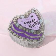 1 Chiếc Bánh Acetate Cá Nhân Hóa Bánh Cung Hoàng Đạo Kẹp Tóc Cho Bé Quà Tặng Ngày Của Mẹ - Nhiều màu - Xem 9