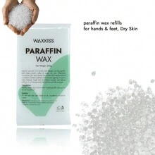 WAXKISS 6 件装舒适保湿石蜡，用于手足护理、美容和 SPA，用于石蜡加热机，使线条光滑，打造光滑柔软的皮肤护肤品 - 白色 - 查看 3