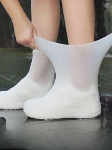 1/3 Pairs Silicone Rain Boots, Waterproof, Padded, Anti-Slip Durable Shoe Covers, Suitable For Outdoor Activities, Holidays, Gifts And Business Use!