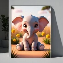 Kit Of 3 Decorative  Frames For Children's Rooms - Boys And Girls - Self-Adhesive - 03 - Xem 4