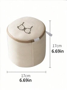 1 件绣花洗衣袋，加厚双层胸罩和内衣洗衣袋，可机洗安全网袋，防止变形 - 黃色 - 查看 7