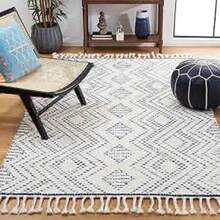 Indoor Area Rug - 8' X 10', Beige, Handmade Wool, Ideal For High Traffic Areas In Living Rooms, Rugs - 米色 - 查看 7