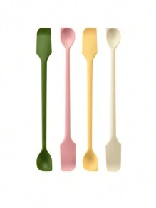 Keidason 2-In-1 Multifunctional Silicone Butter Spatula/Jam Spoon ,Dual-Head Available, Clean Peanut Butter Jar Gadget,Kitchen Gadget For Cream, Cooking & More