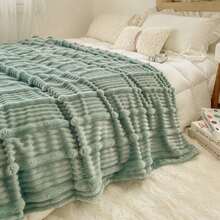 毛毯、毛巾毯、床毯、毛毯，柔软，舒适，温暖，适合各种场景，有多种颜色可供选择。 - 彩色 - 查看 2