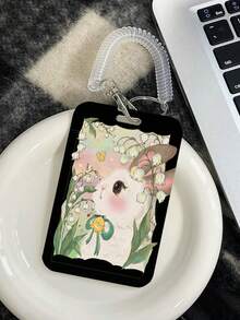 1PC Giá đỡ thẻ dọc Ins thẩm mỹ dễ thương sáng tạo hoạt hình Giá đỡ thẻ trường học Dây co giãn lò xo Thẻ ăn trưa có thể thu vào Thẻ xe buýt Thẻ tàu điện ngầm Giá đỡ thẻ ID công việc - Vòng đệm lò xo - Xem 15