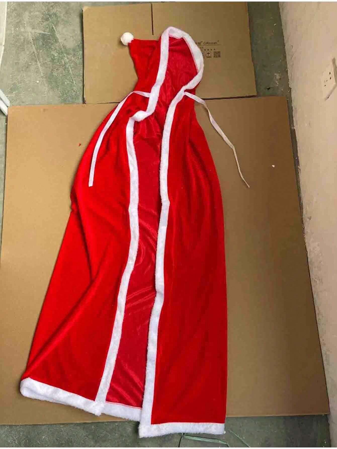 Christmas Costume, Cloak, Performance Costume, Santa Claus Cloak