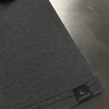 Comfortable Printed T-Shirt Street Style Cotton Paris Company - 深灰色 - 查看 3