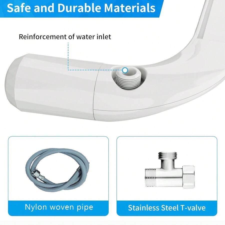 Bidet Attachment For Toilet UltraSlim Self Cleaning, Bidet