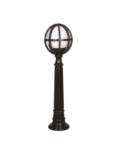 Well Home Outdoor Vloer Lamp Black, 23x23x95. Free Shipping In 24/48h