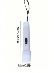 1 Set Mini Jelly Colorful LED Flashlight Toys, Random Color, With Flashing Light, Birthday Party Small Gift Filler, Gift Bag Filler, Suitable For Home Use, Projection Light Toys