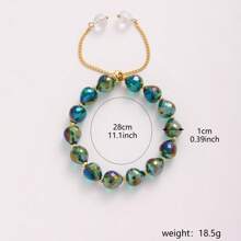 1pc & Fashionable & Minimalistic & Colorful Beaded Bracelet For Women, Suitable For Daily Wear
