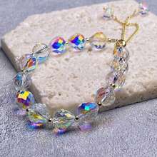 1pc & Fashionable & Minimalistic & Colorful Beaded Bracelet For Women, Suitable For Daily Wear