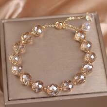 1pc & Fashionable & Minimalistic & Colorful Beaded Bracelet For Women, Suitable For Daily Wear