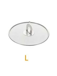 1个/3个装不锈钢防油盖，适用于厨房煎锅，带折叠式旋钮的防油溅罩，防油溅挡板，防止烹饪油溅出，防止烧焦，超细网眼盖，防锈不锈钢材质，防止油溅，烹饪防溅罩，食物沥水盖，厨房用品 - 銀色 - 查看 12