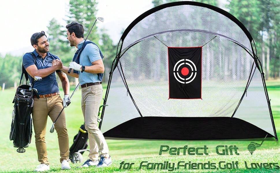 Golf Hitting Nets For Indoor Garage Outdoor Backyard Driving Use, Heavy