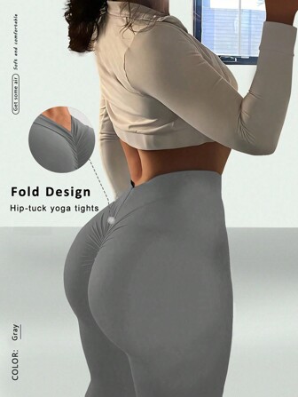 FWH Pantaloni da yoga a vita alta modellanti con dettaglio a V per controllo addominale, vestibilità che valorizza il lato B, design minimalista di lusso, compressione in vita alta che allunga la silhouette, adatti per vari sport, #QuietLuxury #RetroAthleisure #ElevatedBasics, pantaloni da yoga a vita a V, leggings per allenamento che sollevano il lato B, colorazioni classiche, effetto snellente, leggings di lusso con design sagomato