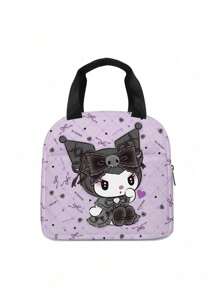 Sanrio Bolsa de lápices impresa en 3D para estudiantes de primaria y secundaria, de estilo anime kawaii y de dibujos animados, para niños y niñas, como regalo para artículos pequeños como lápiz labial, cepillo, cuidado de la piel, teléfono móvil, monedas, para uso en el hogar, regalos, vacaciones y festivales como Halloween y Navidad, de uso multifuncional.