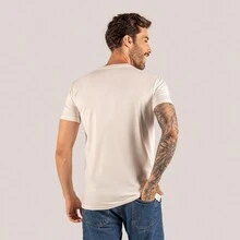T-Shirt 30.1 T-Shirt Street Fashion Street Surf Printed Surfing Lifestyle - 奶油色 - 查看 2