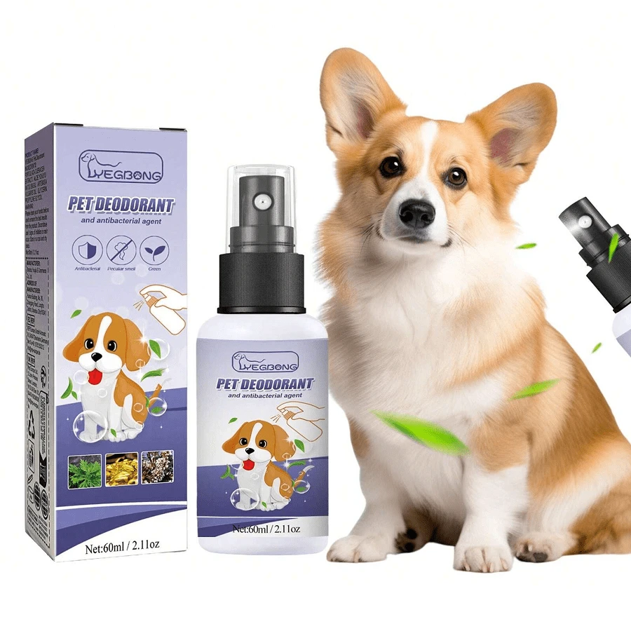 1pc Pet Deodorizer Spray, Eliminates Odor, Urine Smell And Body Odor