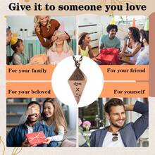 Dây chuyền mặt hình nón bất đối xứng phong cách cổ điển, trang trí quần áo nghệ thuật, quà lưu niệm lễ hội, quà tặng sinh nhật - phong cách cổ điển - Xem 10