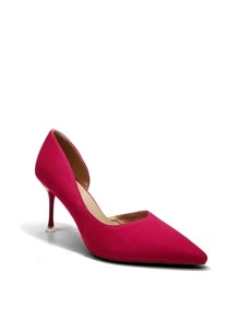 RevReaL REVREAL Dames Klassieke Puntige Neus Stiletto Hakken – Elegant D'Orsay Design Stijlvolle Sandalen