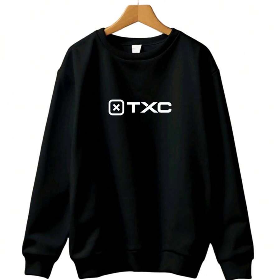 Round Neck Sweatshirt Texas Cold Weather Hoodless Crew Neck Premium Cotton Unisex S M L XL - màu đen - Xem 1