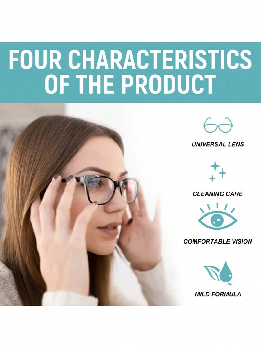 Eyeglasses Lens Cleaning Spray Lens Cleaning Spray, Safe For Glasses