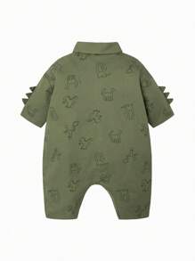 mini bala 户外连体服 男童宝宝 女童工作服 连体衣套装 2024 新款套装