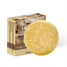 Xioimy 1 件/3 件豪华姜洗发皂 - 2.116 盎司，滋养深层保湿，顺滑锁发，浓密发丝，适合所有发质，100% 天然，不含酒精和硫酸盐，符合道德标准生产，适合素食主义者 - 黃色 - 查看 12