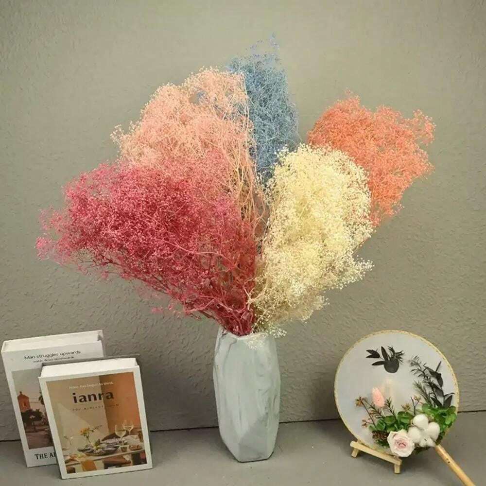 80 Fiori Secchi Non Ti Scordar Di Me Blu - Per Resina, Unghie, Gioielli Fai Da Te - Foto 4