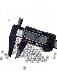 200/400/600pcs Stainless Steel Ball Bearings, 4.5mm (0.18 Inch) Size, For Slingshots, Hunting, Industrial Materials, Bicycle Bearings, Mirror Polished & Hardened